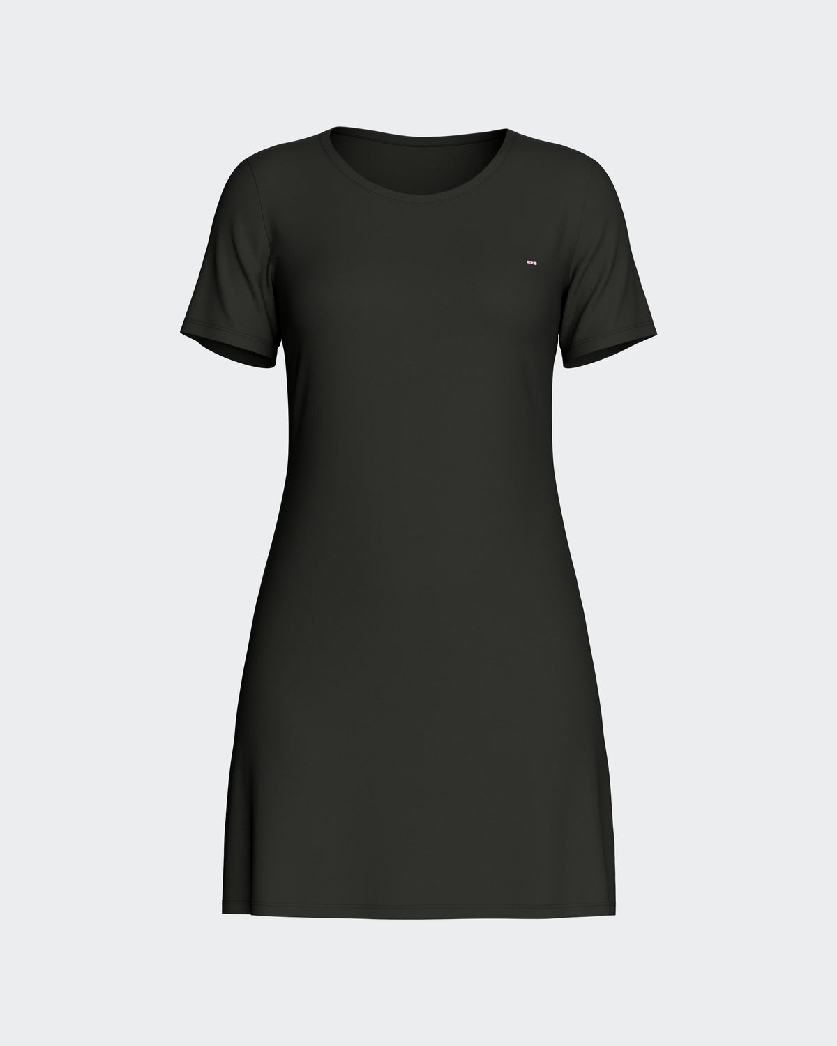Nuisette unie en Tencel stretch noir