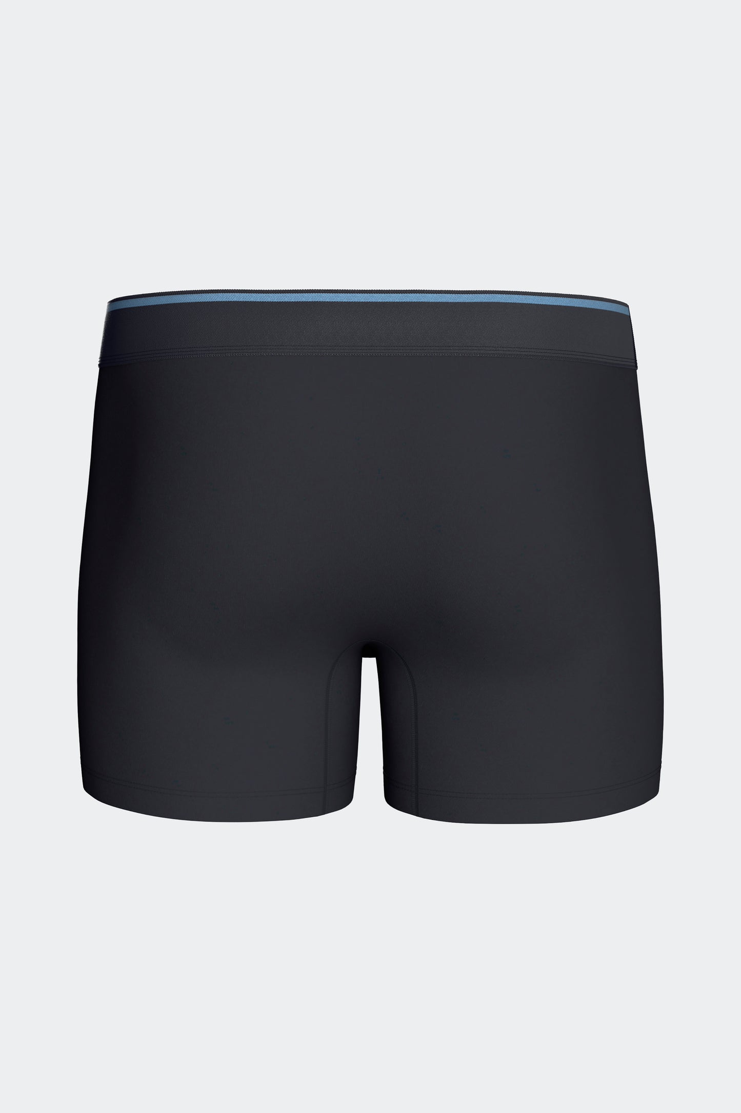 Lot de 2 boxers en jersey de coton stretch unis et rayés marine