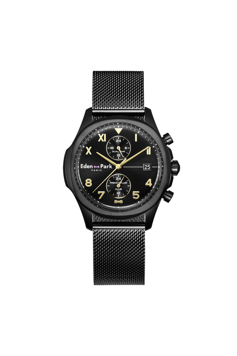 Dual time black watch - Image 1