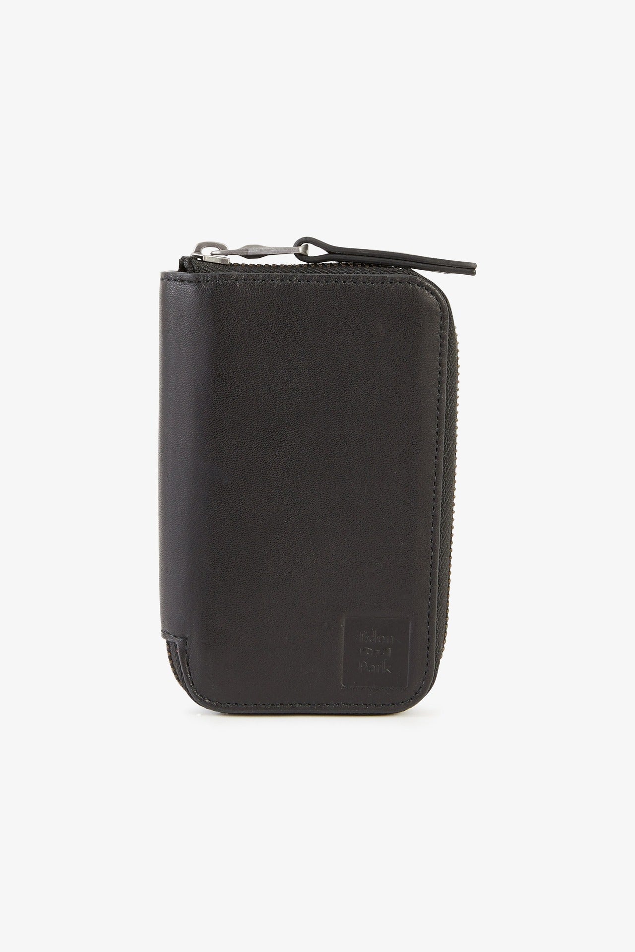 Black leather wallet