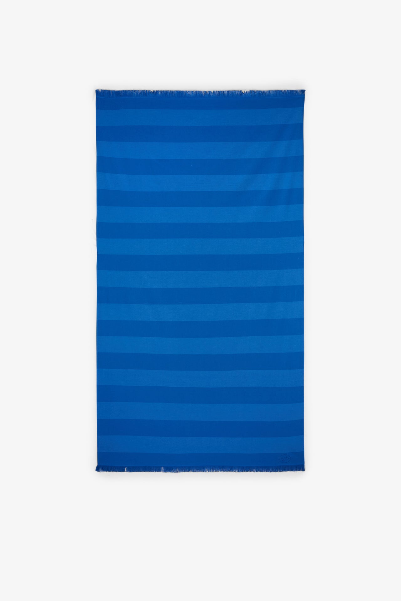 Fouta rayé bleu