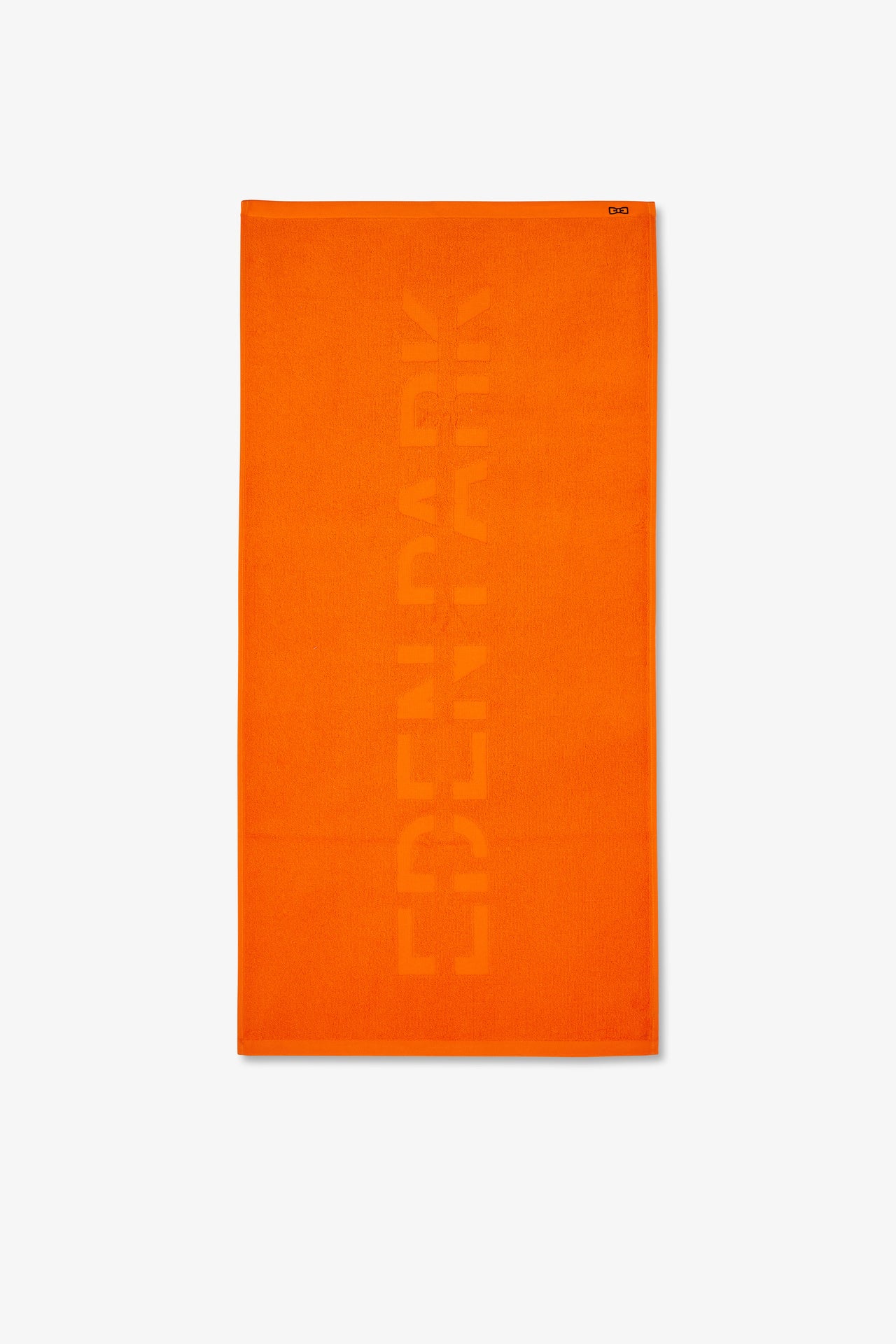 Serviette de sport orange