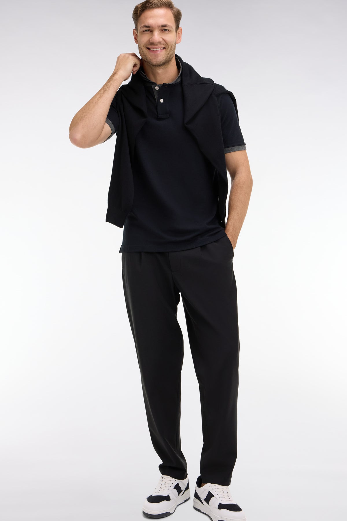 PPPANPAE0011_NO - H BLA TROUSERS M GAG