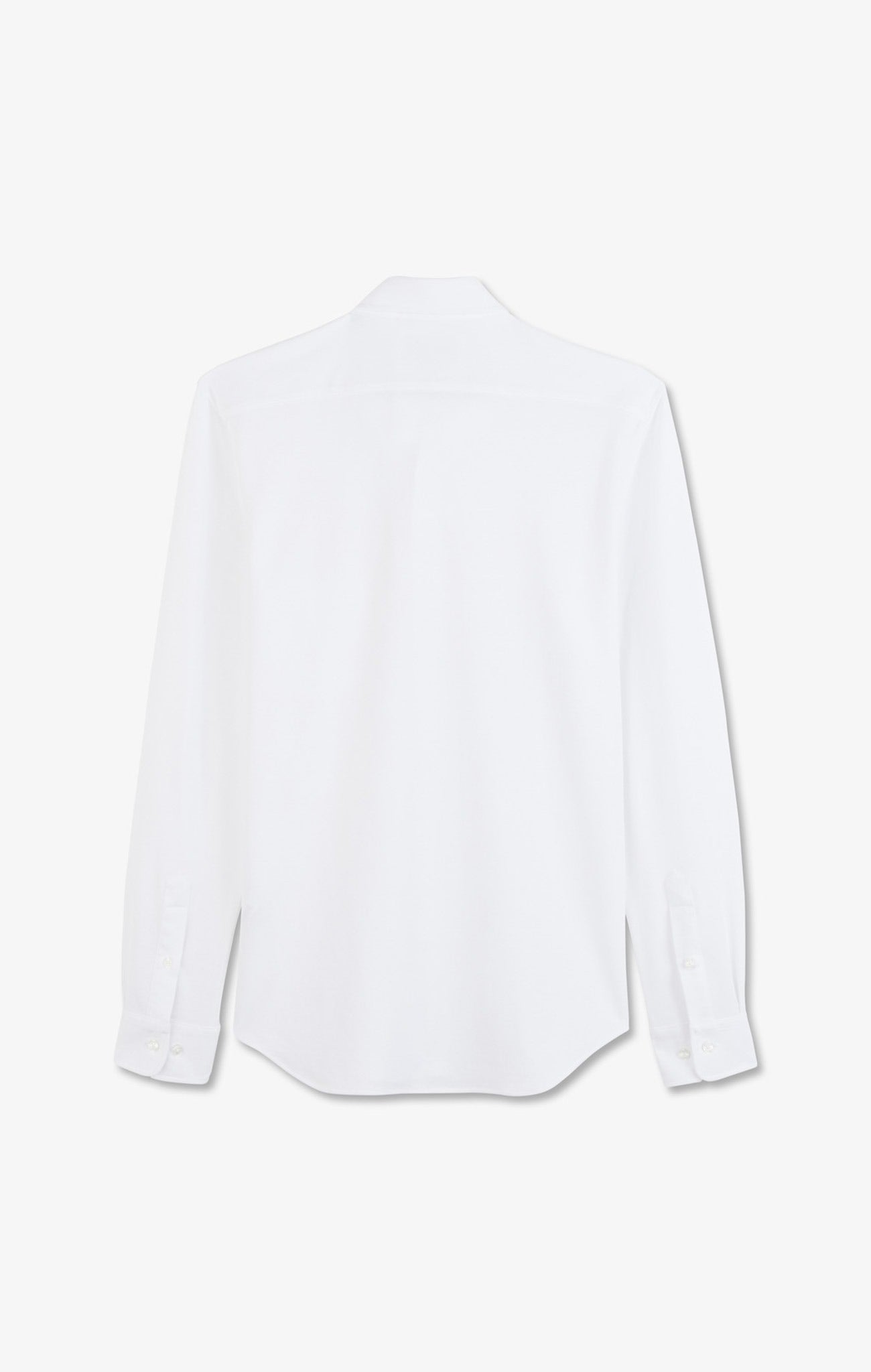 Chemise en coton pinpoint blanc