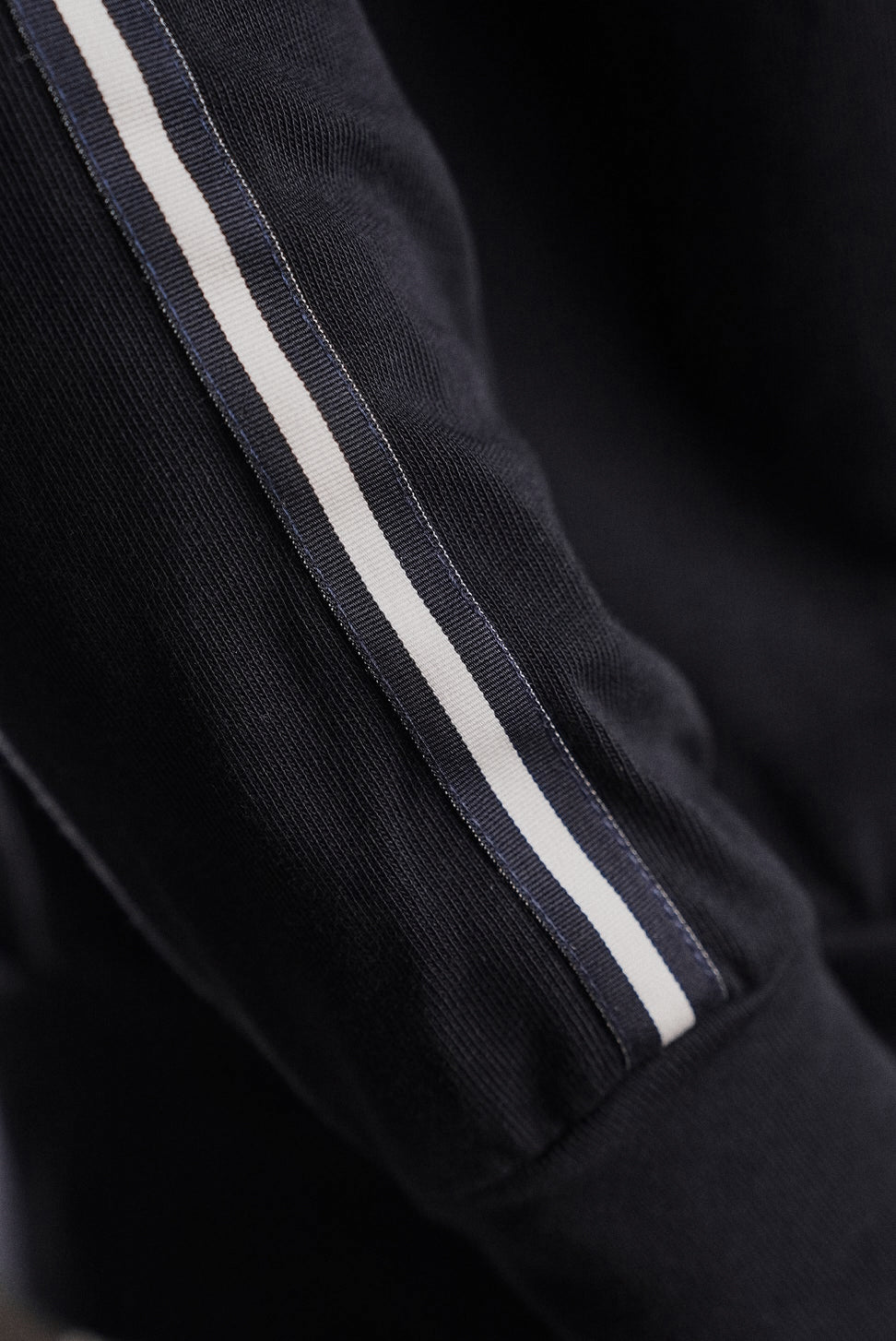 Veste zippée PAP'Atelier marine à écusson