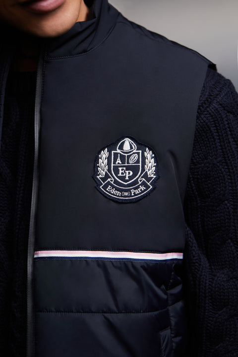 Doudoune sans manches matelassée upcyclée Pap'Atelier - Image 3