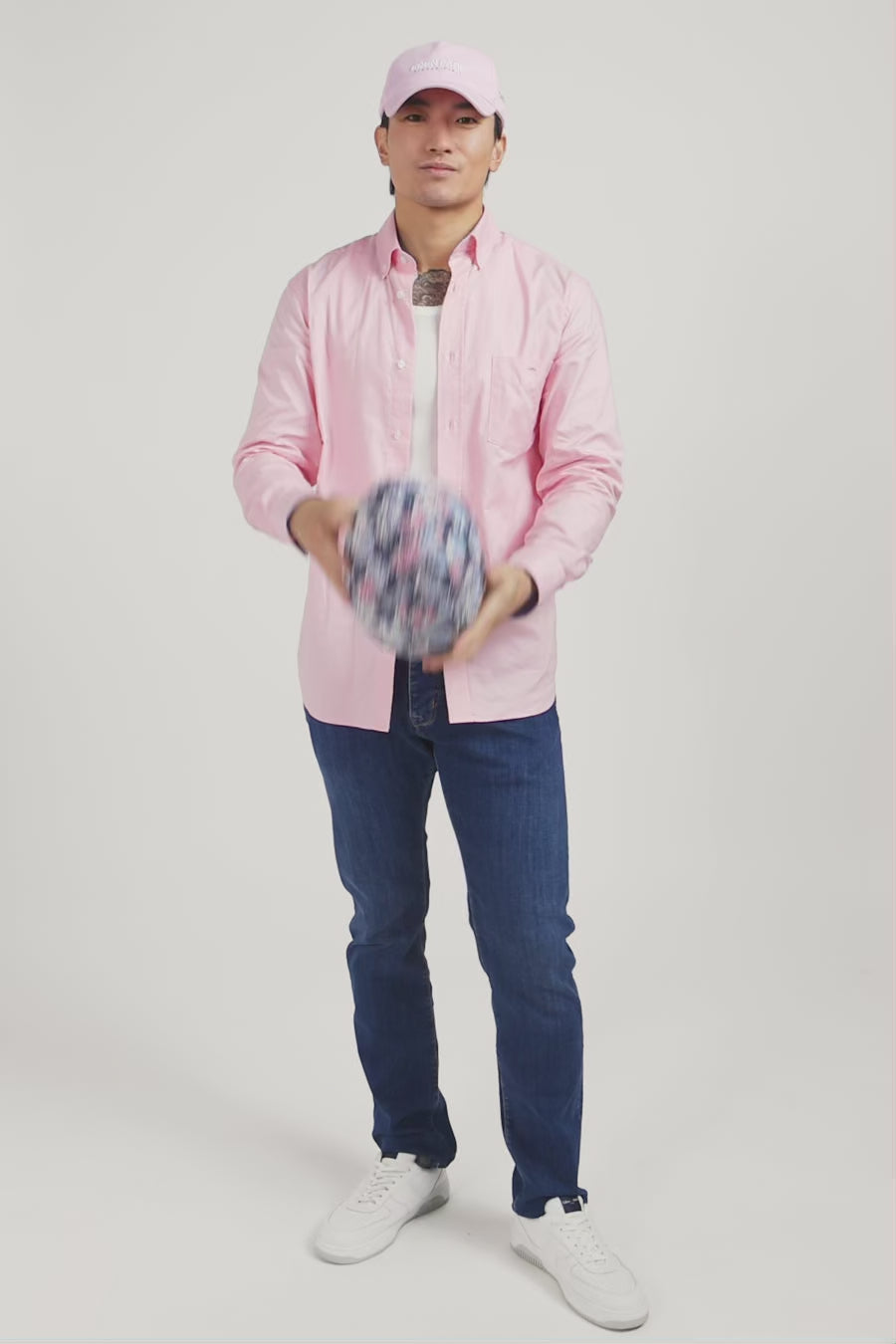 Pink cotton shirt