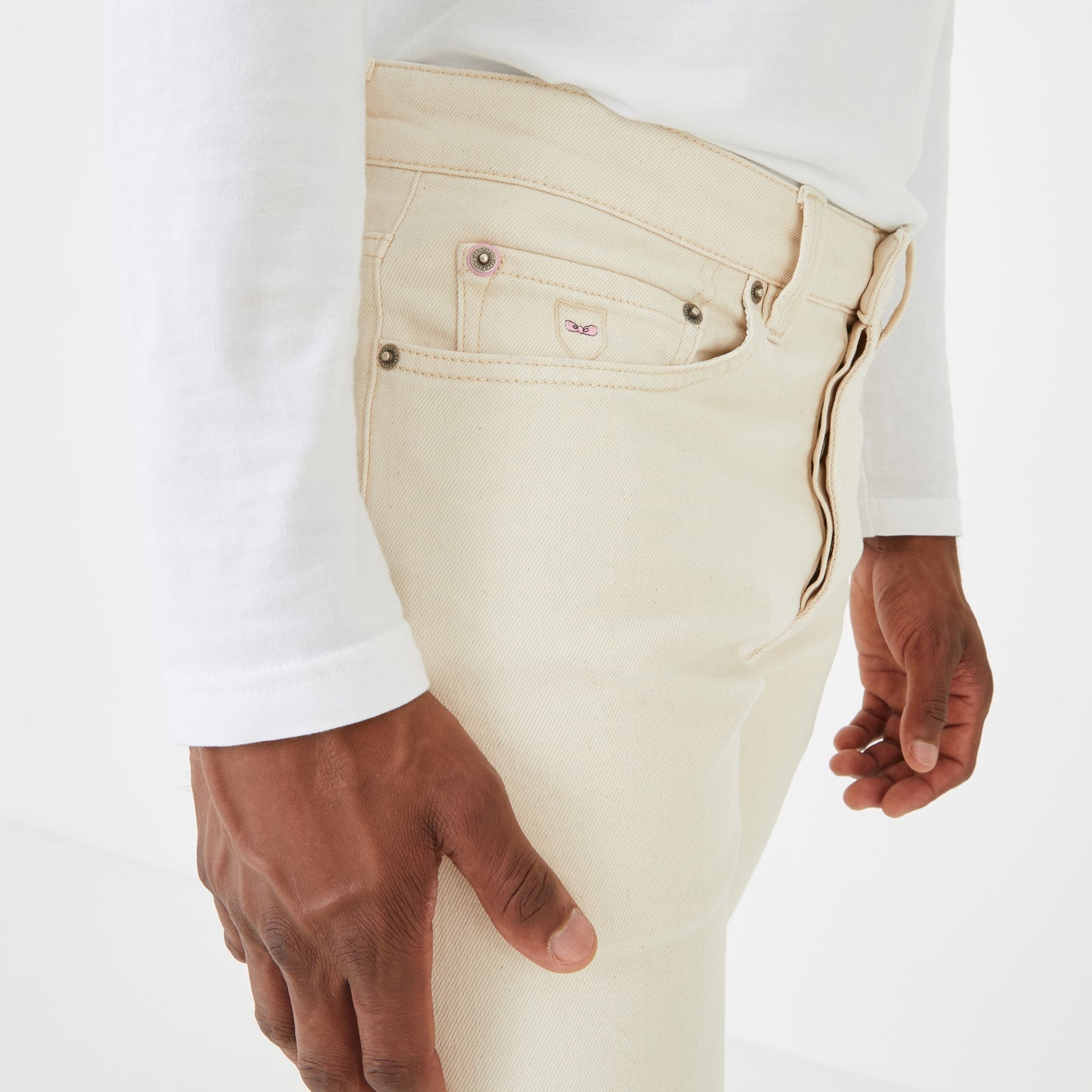 Off-white regular jeans