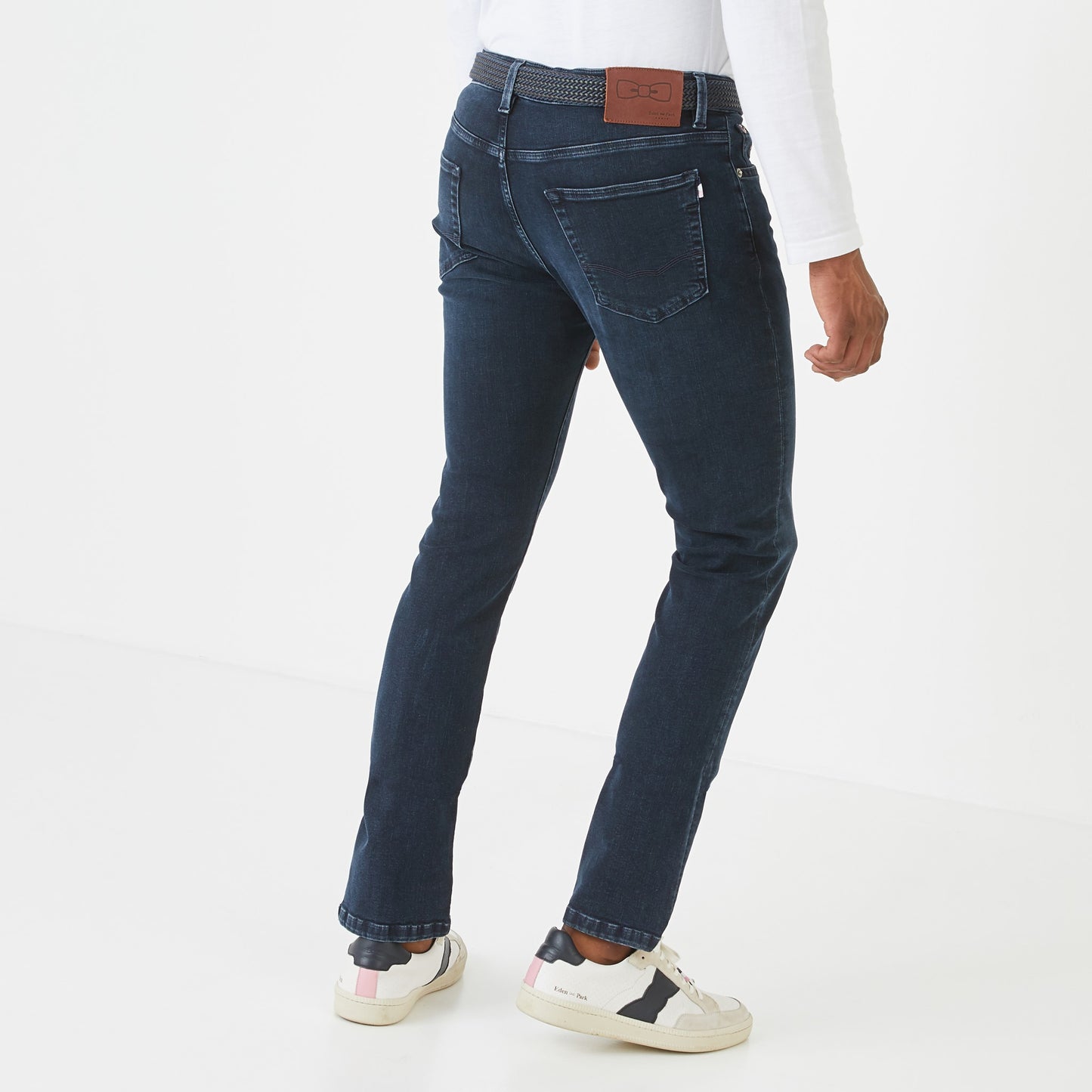 Navy blue jeans