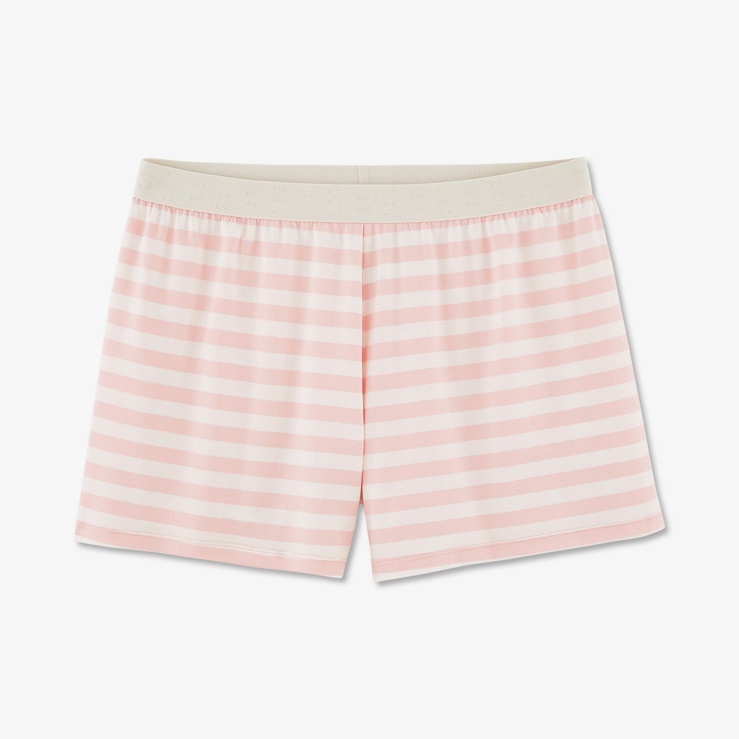 Short pyjamas in pink organic cotton