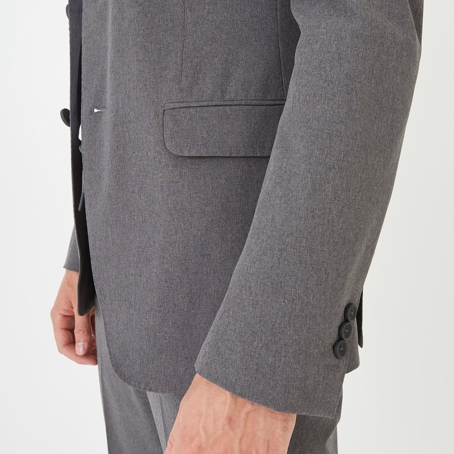 Grey marled blazer