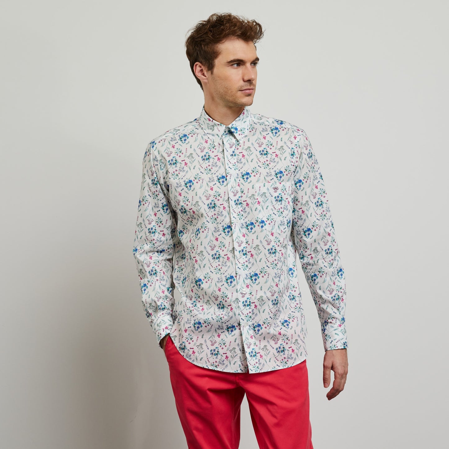 Floral print shirt