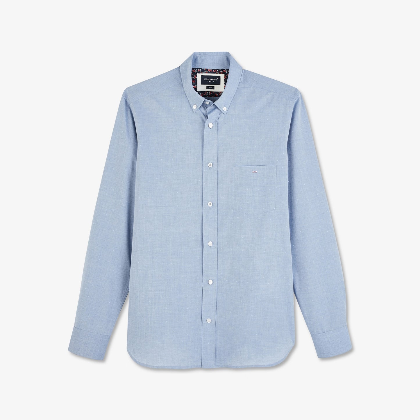 Blue cotton shirt